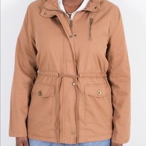 Camel Padded Parka